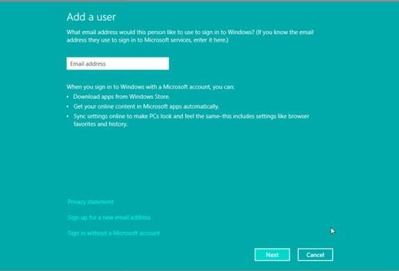 How To Create A Windows 818 User Account 3054